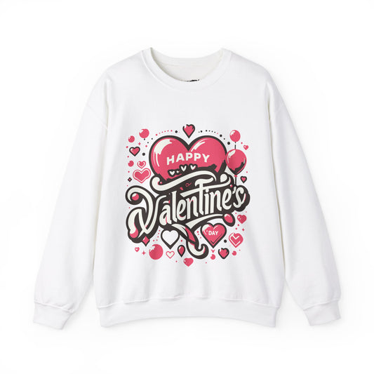 Happy Valentine's Day Unisex Heavy Blend™ Crewneck Sweatshirt