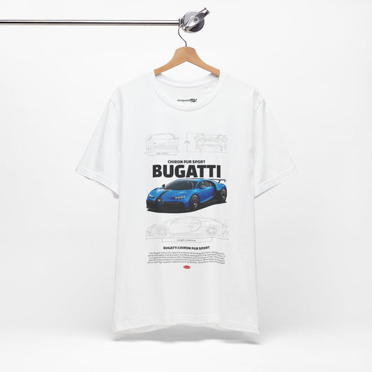 BUGATTI CHIRON PUR SPORT Unisex Jersey Short Sleeve Tee