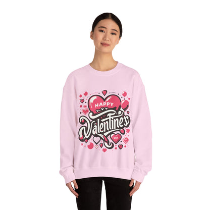 Happy Valentine's Day Unisex Heavy Blend™ Crewneck Sweatshirt