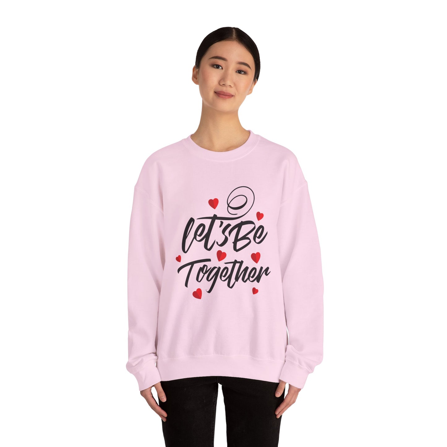 Let's Be Together Unisex Heavy Blend™ Crewneck Sweatshirt