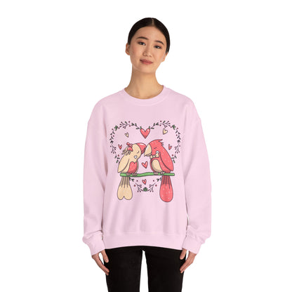 Love Birds Unisex Heavy Blend™ Crewneck Sweatshirt