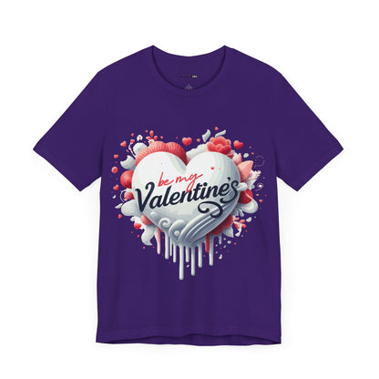 Be My Valantine's Unisex Jersey Short Sleeve Tee