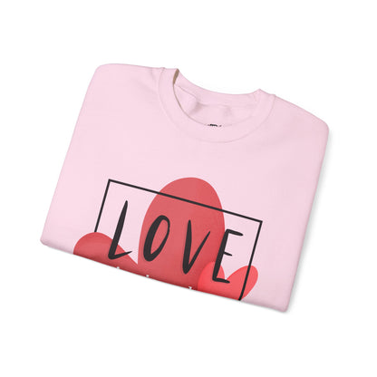 Love Is In The Air Unisex Heavy Blend™ Crewneck Sweatshirt