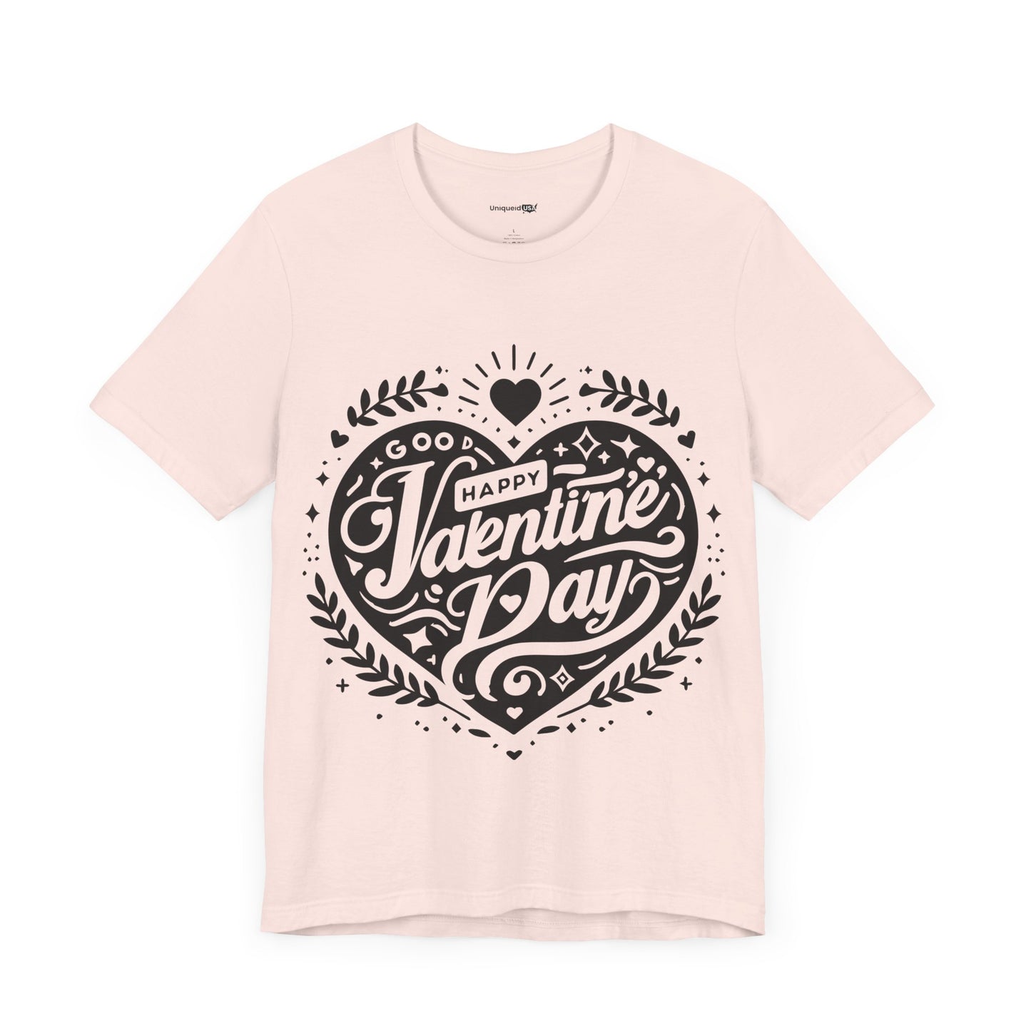 Happy Valentine's Day Unisex Jersey Short Sleeve Tee