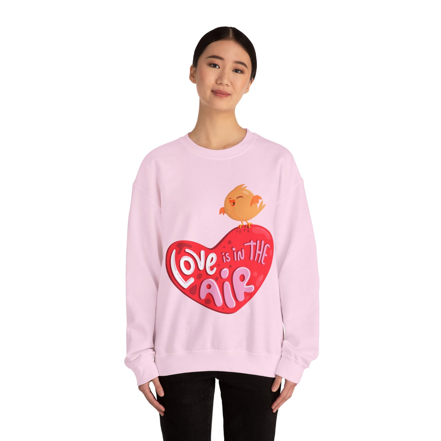 Love Is In The Air Unisex Heavy Blend™ Crewneck Sweatshirt