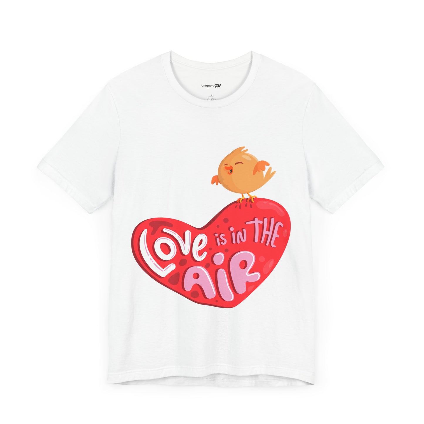 Love is in the Air Jersey Short Sleeve Tee