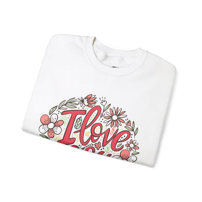 I Love You Unisex Heavy Blend™ Crewneck Sweatshirt