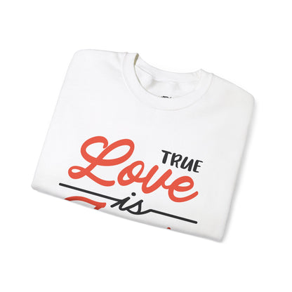 True Love Is Inside Me Unisex Heavy Blend™ Crewneck Sweatshirt