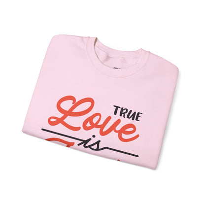 True Love Is Inside Me Unisex Heavy Blend™ Crewneck Sweatshirt