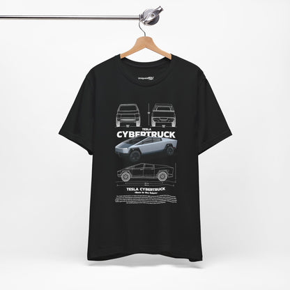 TESLA CYBERTRUCK Unisex Jersey Short Sleeve Tee