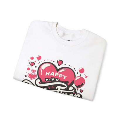 Happy Valentine's Day Unisex Heavy Blend™ Crewneck Sweatshirt