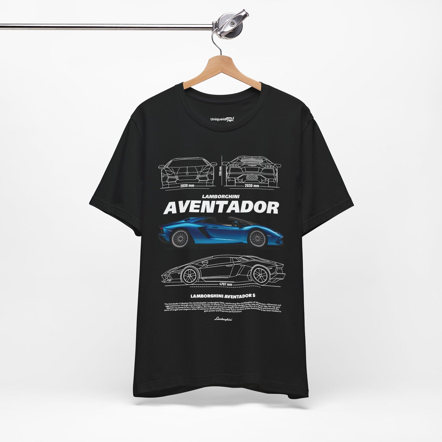 AVENTADOR Unisex Jersey Short Sleeve Tee