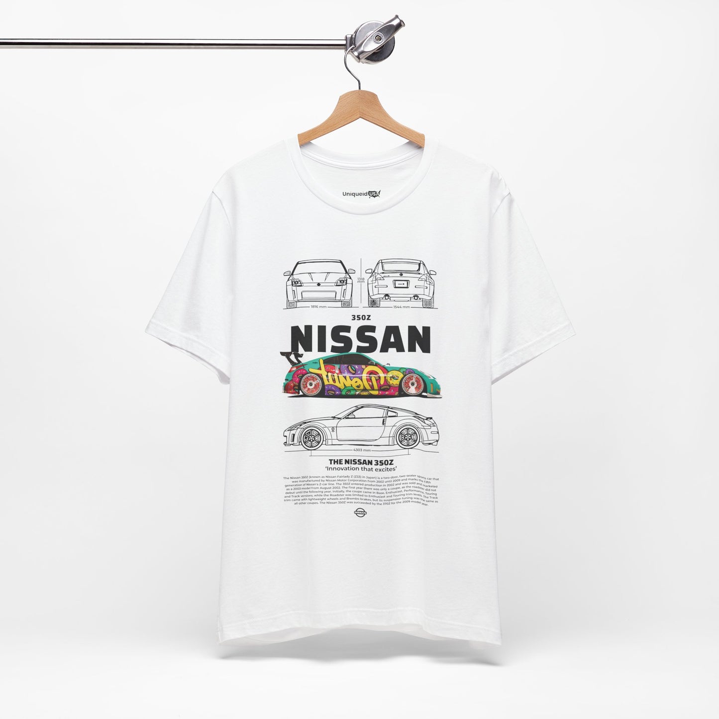 NISSAN 350z a Unisex Jersey Short Sleeve Tee