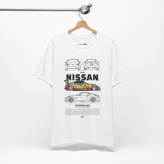 NISSAN 350z a Unisex Jersey Short Sleeve Tee