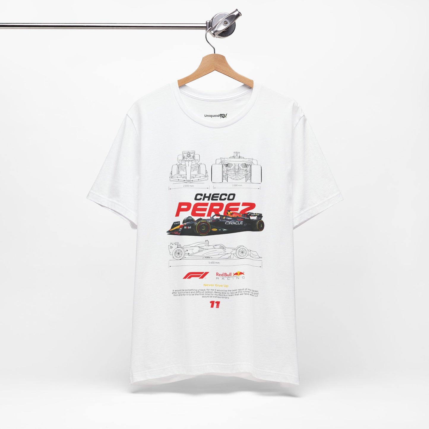 CHECO PEREZ F1 Unisex Jersey Short Sleeve Tee