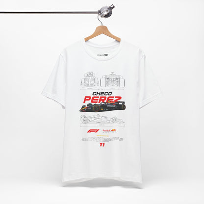 CHECO PEREZ F1 Unisex Jersey Short Sleeve Tee