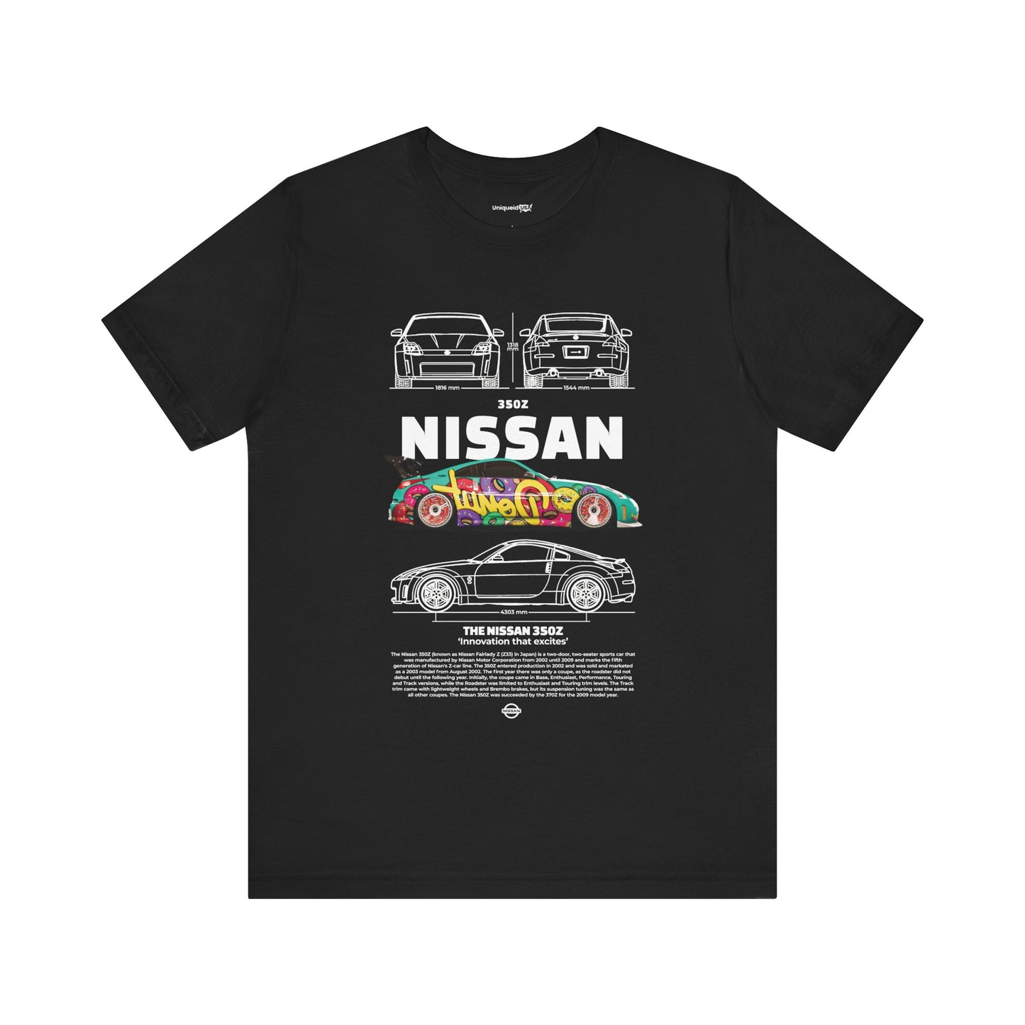 NISSAN 350z a Unisex Jersey Short Sleeve Tee