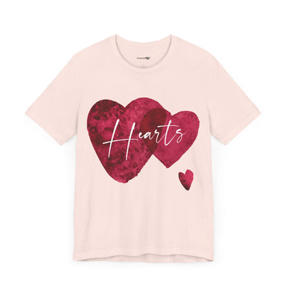 Hearts Unisex Jersey Short Sleeve Tee