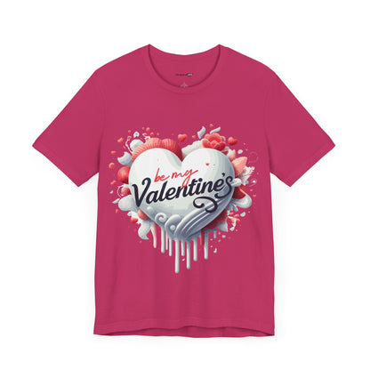 Be My Valantine's Unisex Jersey Short Sleeve Tee