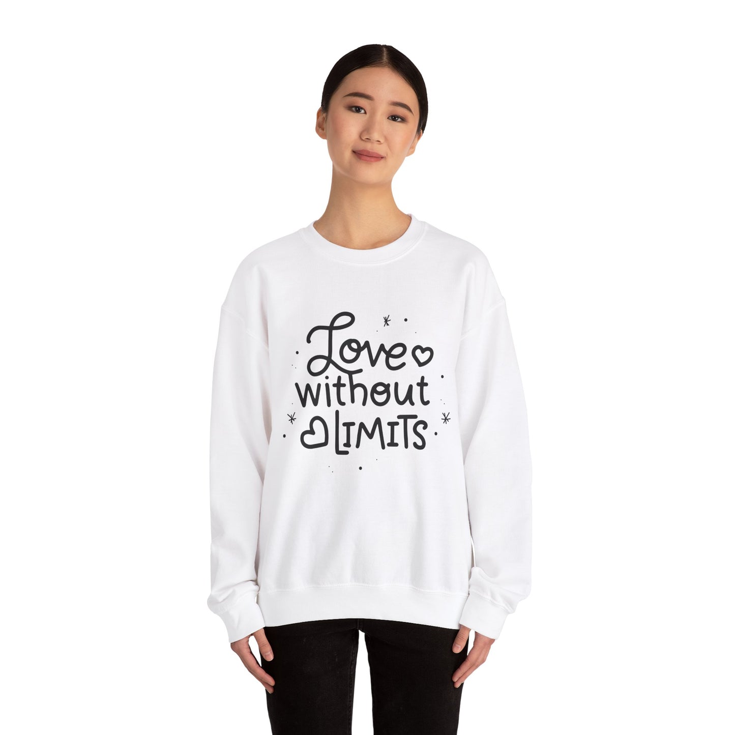 Love Without Limits Unisex Heavy Blend™ Crewneck Sweatshirt