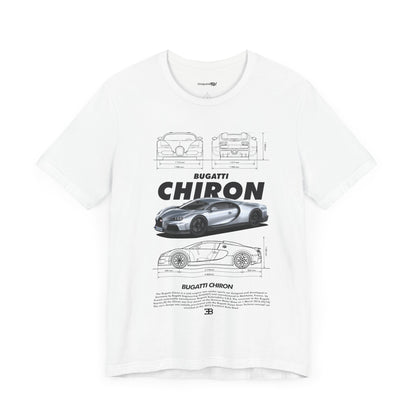 BUGATTI CHIRON v2 Unisex Jersey Short Sleeve Tee