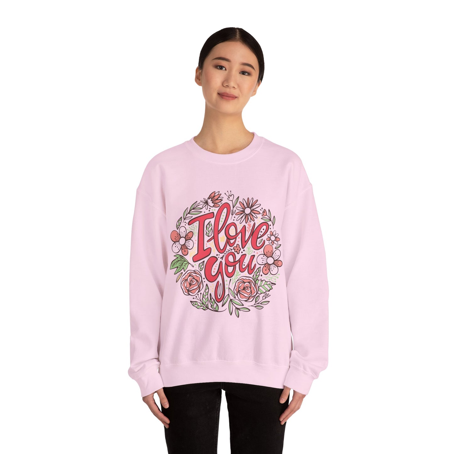 I Love You Unisex Heavy Blend™ Crewneck Sweatshirt