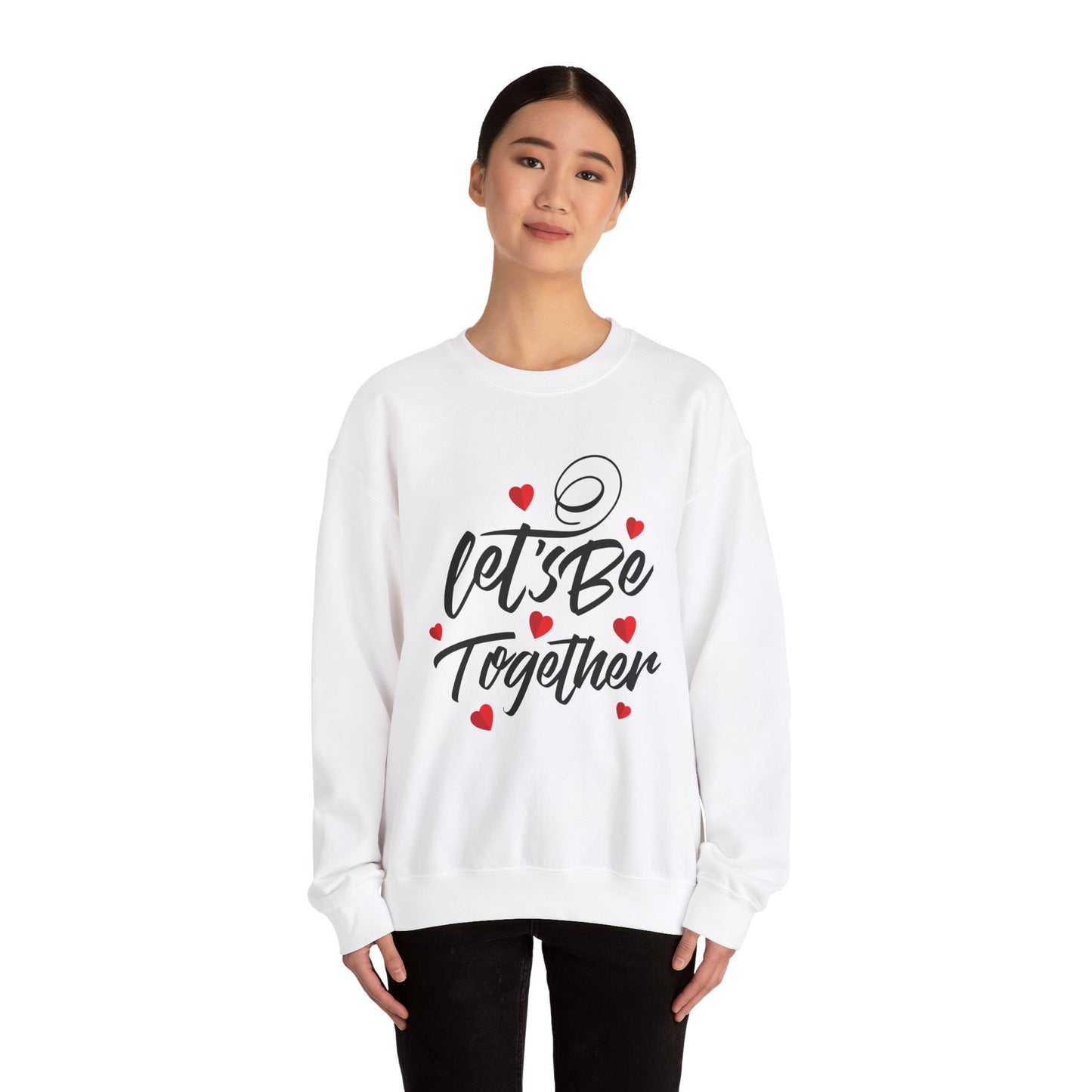 Let's Be Together Unisex Heavy Blend™ Crewneck Sweatshirt