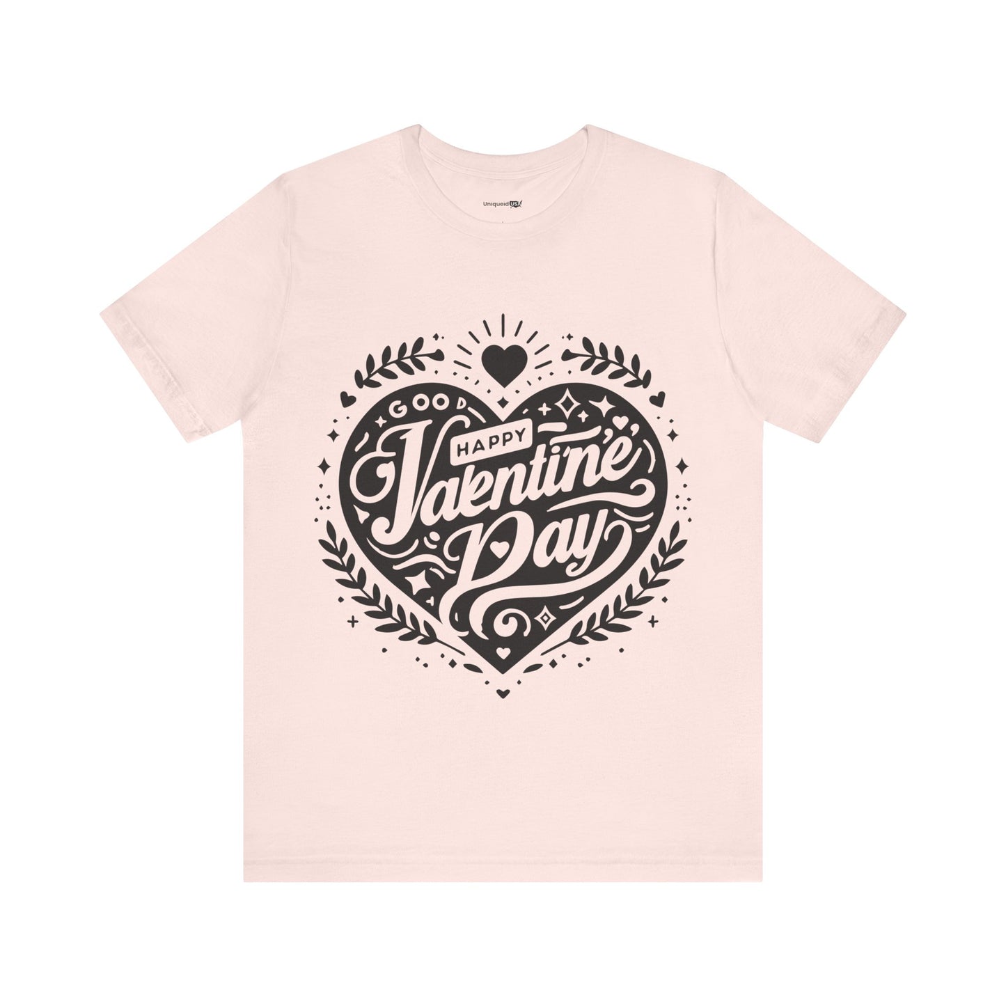 Happy Valentine's Day Unisex Jersey Short Sleeve Tee