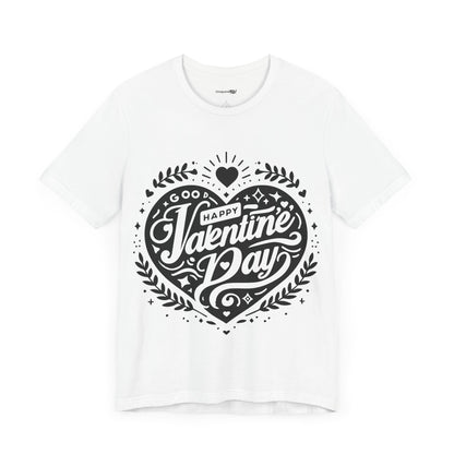 Happy Valentine's Day Unisex Jersey Short Sleeve Tee