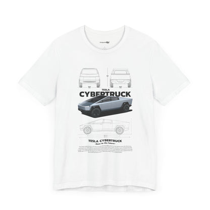 TESLA CYBERTRUCK Unisex Jersey Short Sleeve Tee