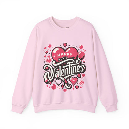 Happy Valentine's Day Unisex Heavy Blend™ Crewneck Sweatshirt