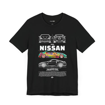 NISSAN 350z a Unisex Jersey Short Sleeve Tee