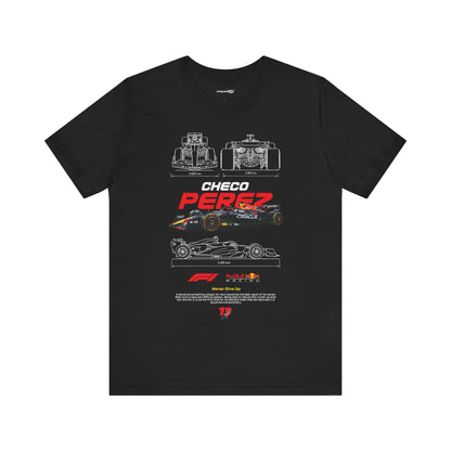 CHECO PEREZ F1 Unisex Jersey Short Sleeve Tee