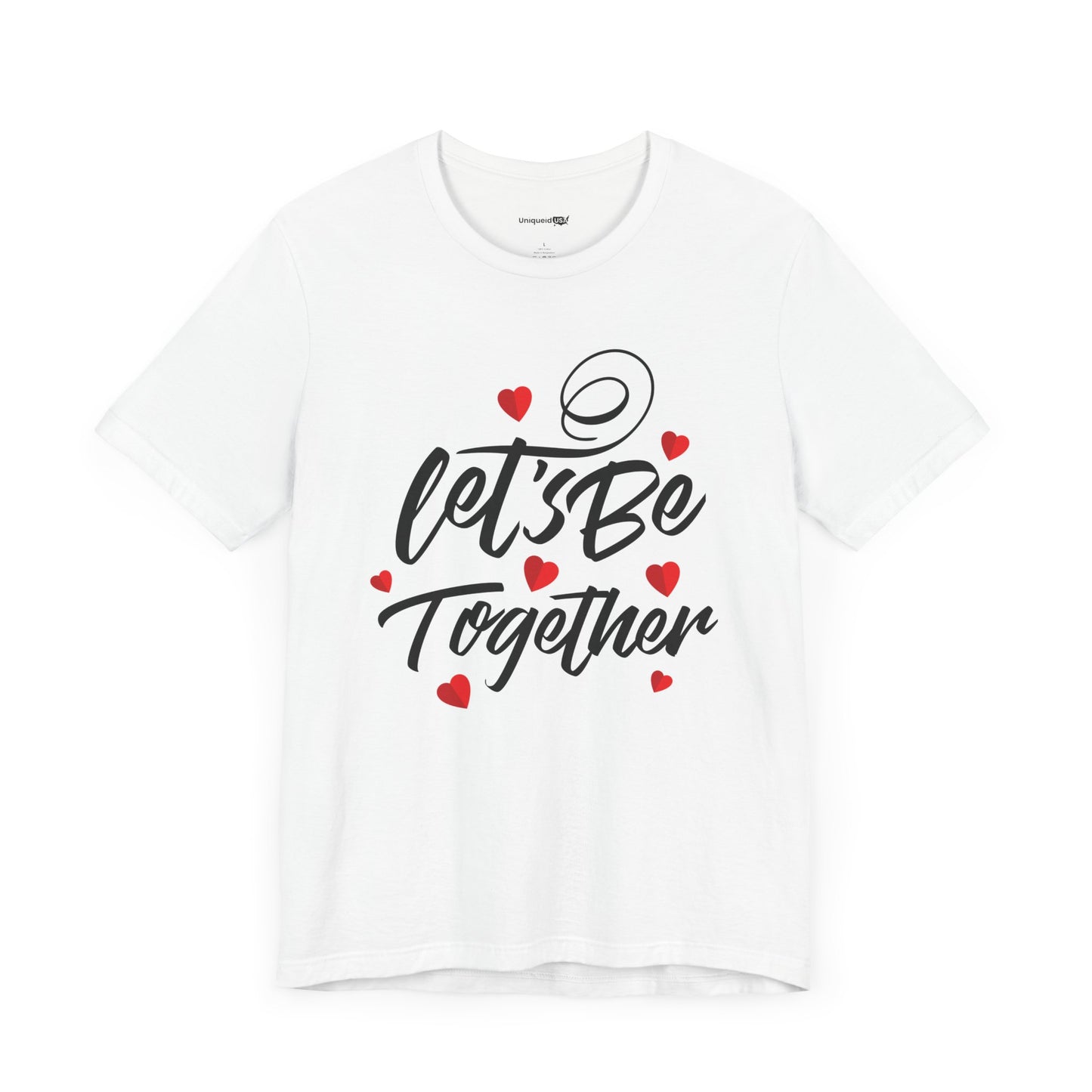 Let's Be Together Jersey Short Sleeve Tee