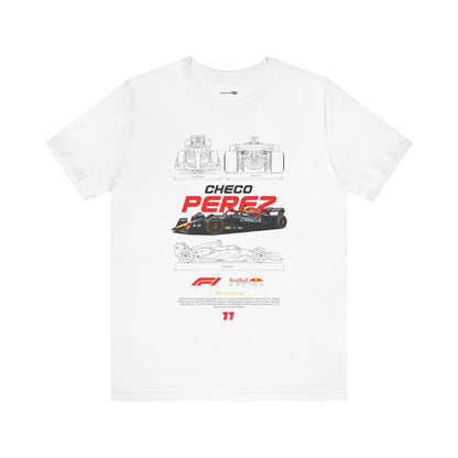 CHECO PEREZ F1 Unisex Jersey Short Sleeve Tee