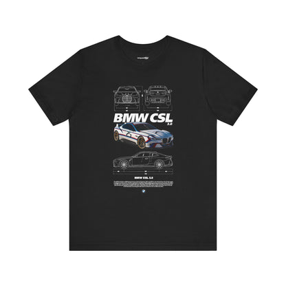 BMW CSL Unisex Jersey Short Sleeve Tee