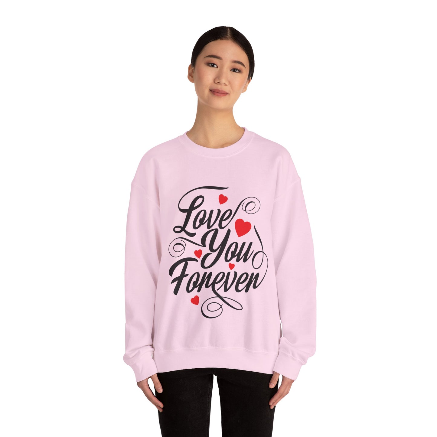 Love You Forever Unisex Heavy Blend™ Crewneck Sweatshirt