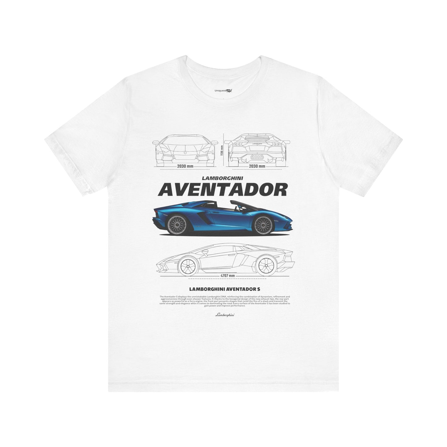 AVENTADOR Unisex Jersey Short Sleeve Tee