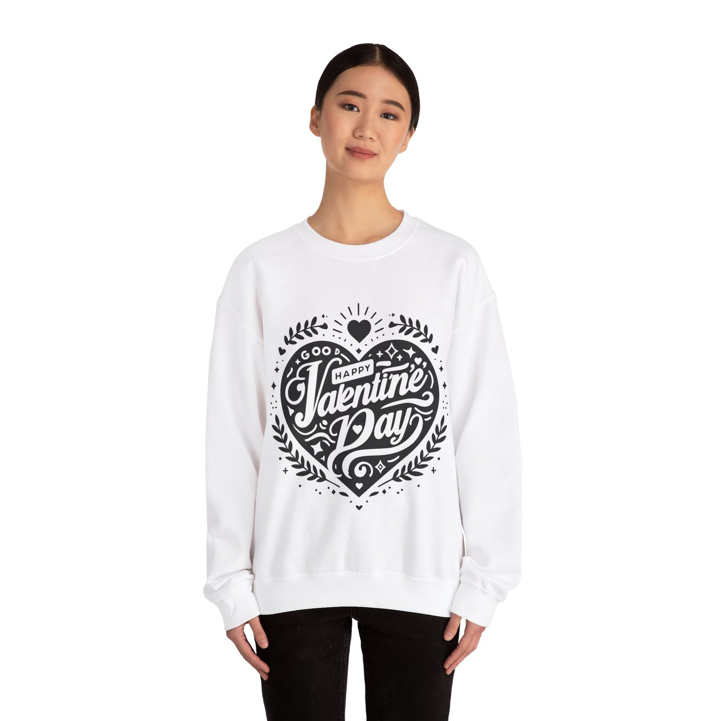 Happy Valentine's Day Unisex Heavy Blend™ Crewneck Sweatshirt