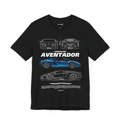 AVENTADOR Unisex Jersey Short Sleeve Tee