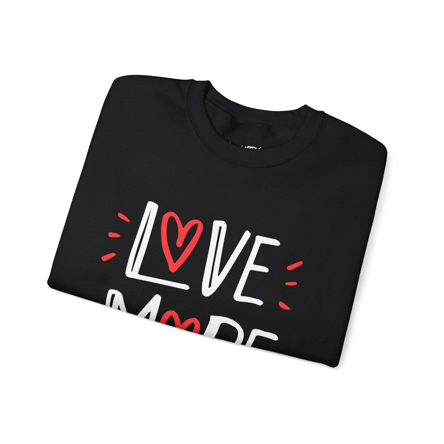 Love More Worry Less Unisex Heavy Blend™ Crewneck Sweatshirt