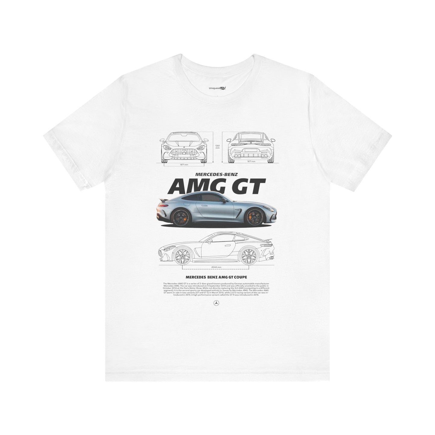 AMG Unisex Jersey Short Sleeve Tee