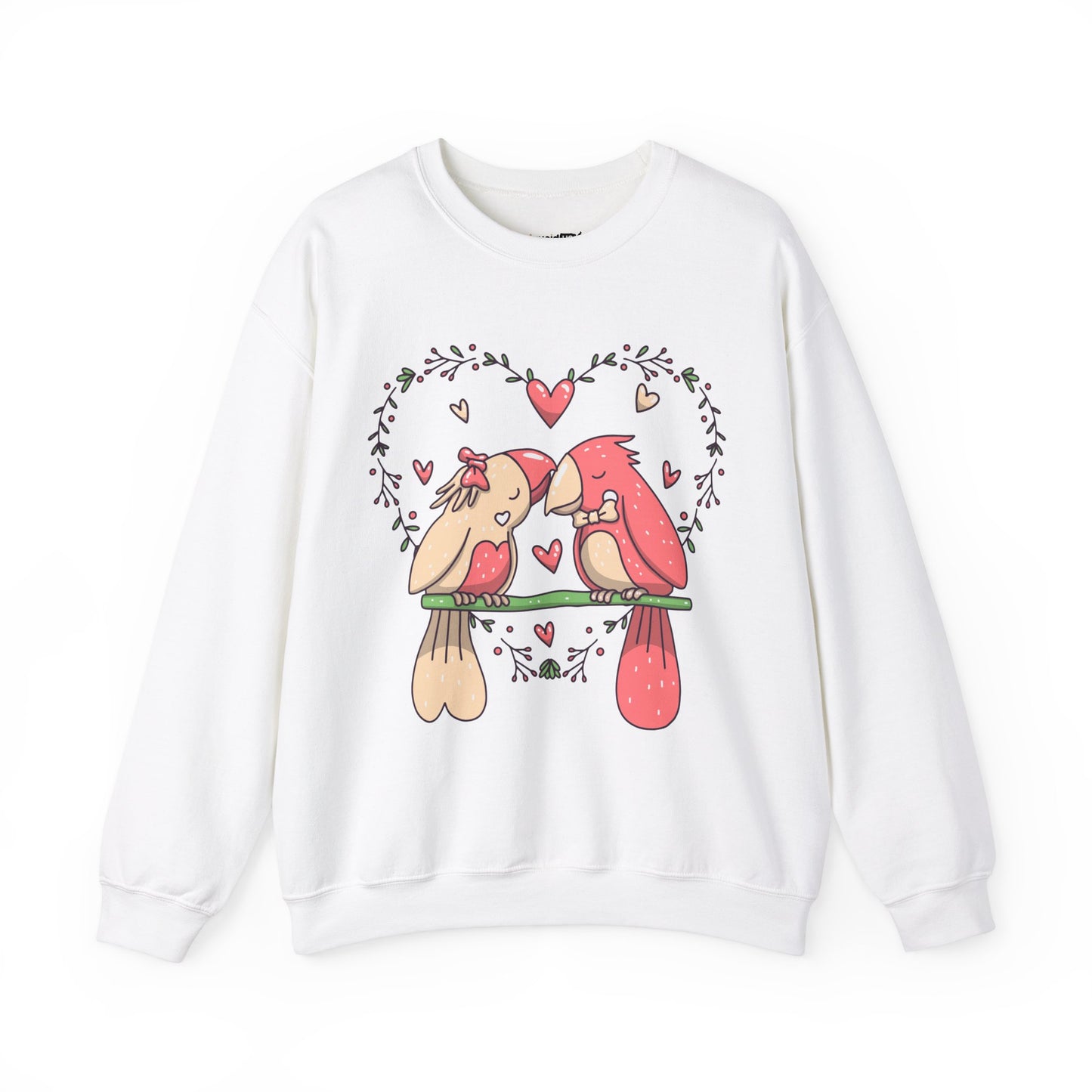 Love Birds Unisex Heavy Blend™ Crewneck Sweatshirt