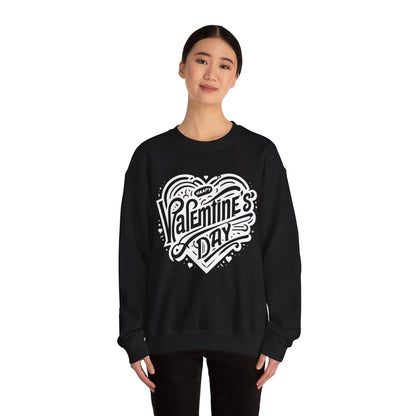 Happy Valentine's Day Unisex Heavy Blend™ Crewneck Sweatshirt