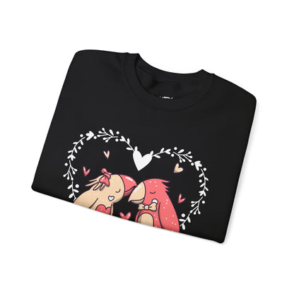 Love Birds Unisex Heavy Blend™ Crewneck Sweatshirt