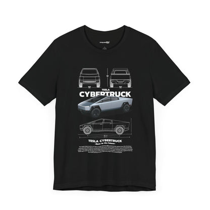 TESLA CYBERTRUCK Unisex Jersey Short Sleeve Tee