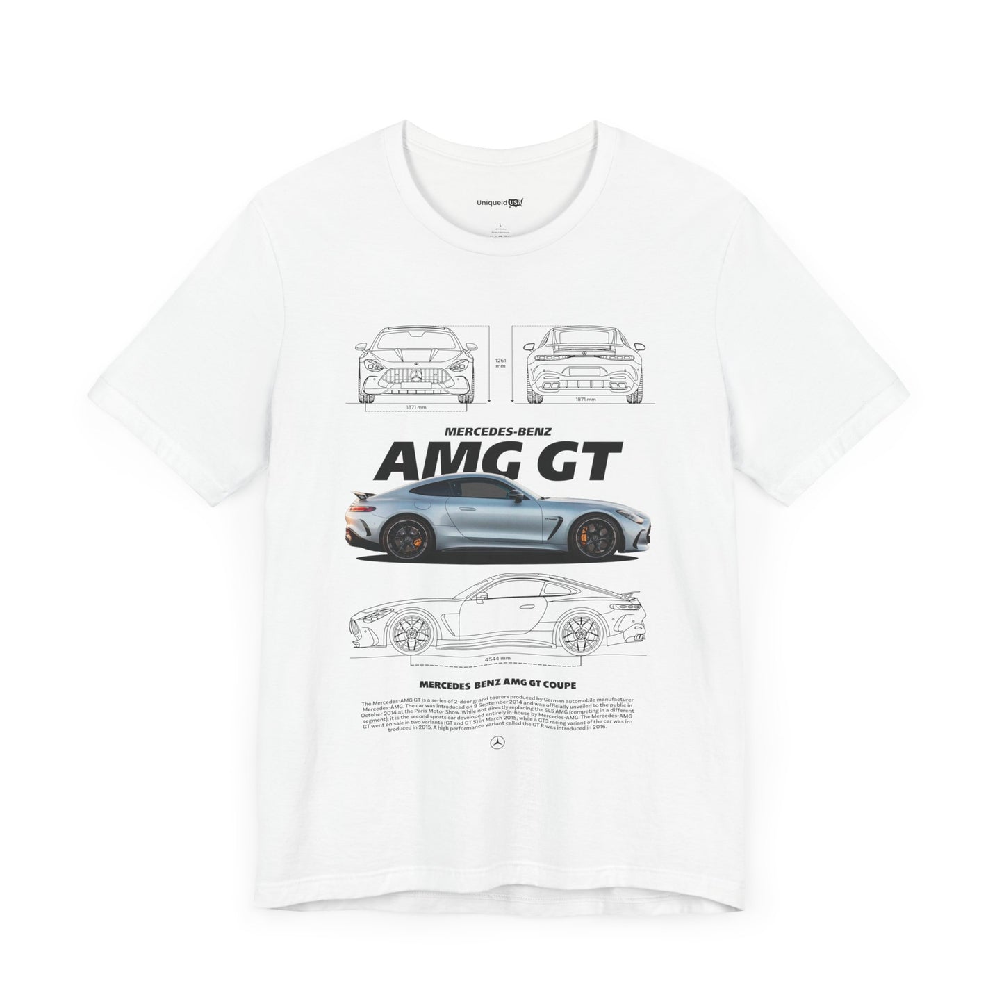 AMG Unisex Jersey Short Sleeve Tee