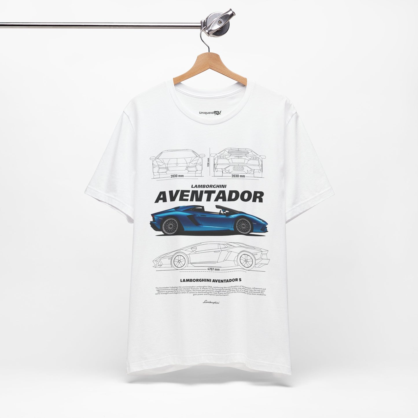 AVENTADOR Unisex Jersey Short Sleeve Tee