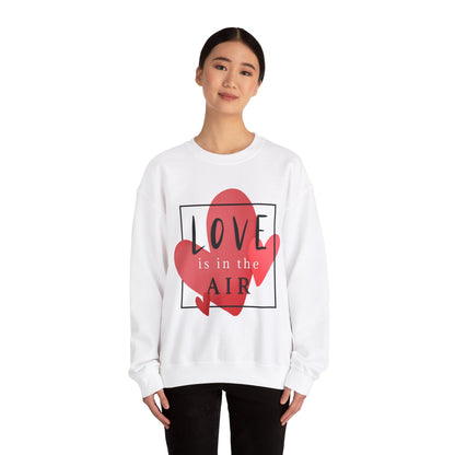 Love Is In The Air Unisex Heavy Blend™ Crewneck Sweatshirt