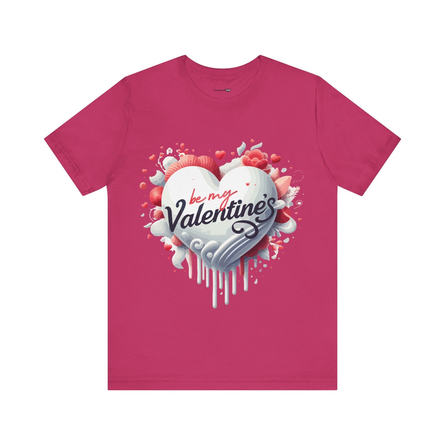 Be My Valantine's Unisex Jersey Short Sleeve Tee